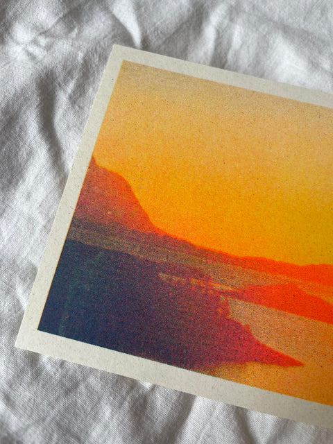 zonsondergang