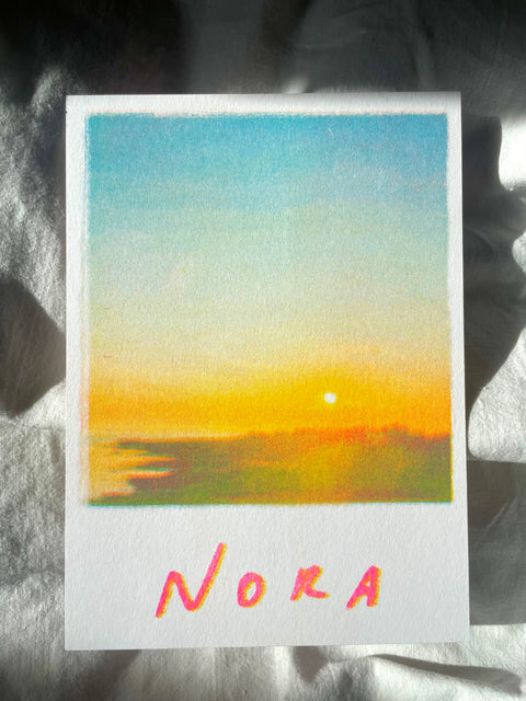 geboortekaartje NORA