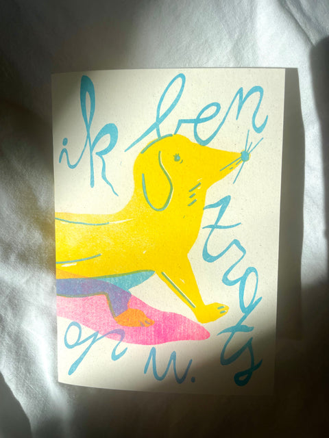 ik ben trots op u